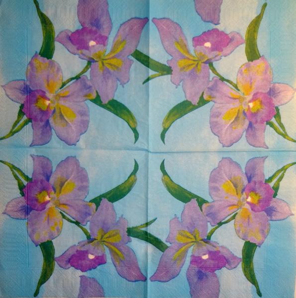 098 Orchideen - 2 lagig